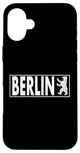 Berlin T�V���c - Berlin Bear �V���c - I Love Berlin �X�}�z�P�[�X iPhone 16 Plus �p