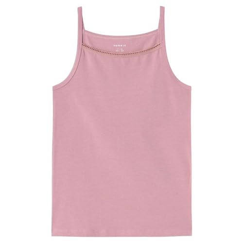 NAME IT Mädchen Nkfstrap Top 2p Nostalgia Flower Noos, Nostalgia Rose, 116