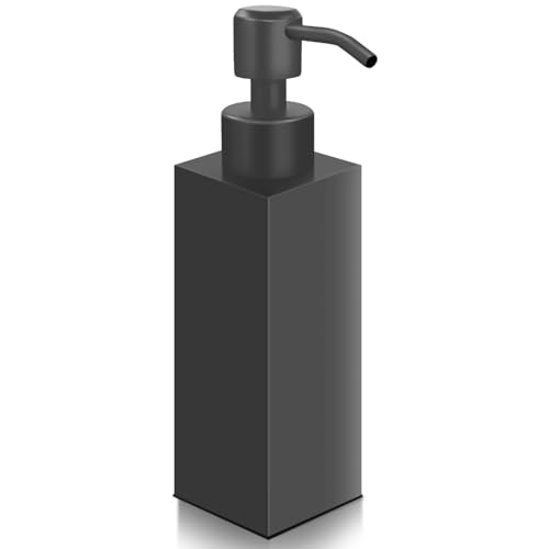 GLUBEE ハンドソープ ボトル 304ステンレス キッチン洗剤 ディスペンサー 250ML 洗剤ボトル 軽量 218g シャンプー 食器洗剤入れ 詰め替え 容器 キッチン バスルーム ホテル 洗面所などに適用 かっこいい スリム おしゃれ (2024)