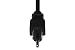 SF Cable, 1.5ft 18 AWG Universal Power Cord ( IEC320 C13 to NEMA 5-15P)