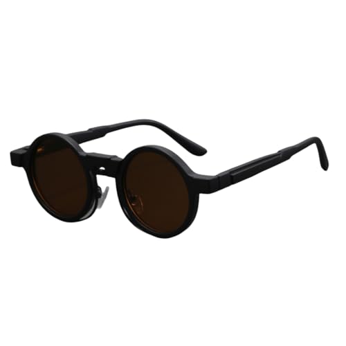 Lunettes de soleil rondes Steampunk pour éviter l'éblouissement avec style en ville