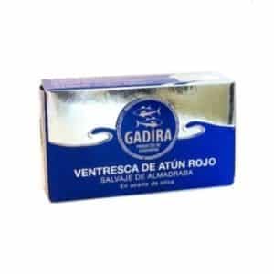 Ventresca de atún rojo de almadraba en aceite de oliva GADIRA 320g