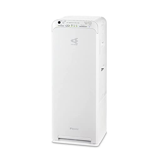 Daikin Air Purifier Humidifier - with HEPA Filter - Air Cleaner for home and bedroom - Virus, Hay fever, Pollen & Dust Remover - Streamer Technology - Air Quality Monitor - Up to 82m² - MCK55W