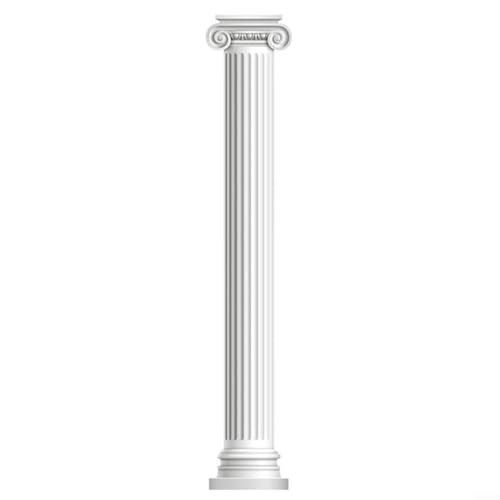 Roman Column Wall Sticker, 3D Effect Roman Column...