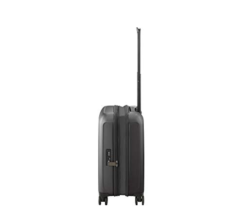 Victorinox Connex Hardside Spinner Luggage, Black, Carry-On, Frequent Flyer (22")4