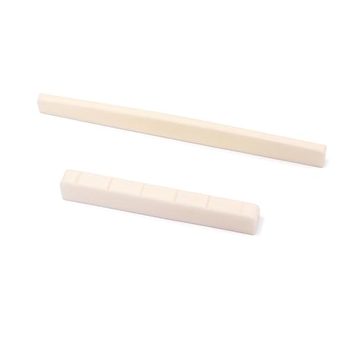 FAVOMOTO Beef Bone Pillow Guitar Oxen Bone Bridge Saddle for Classical Guitar Accessories