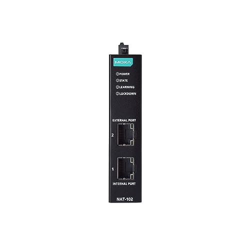 Image of NAT-102-T, 2-Port Industrial Network Address Translation (NAT) Devices, -40 to 75C Operating Temperature