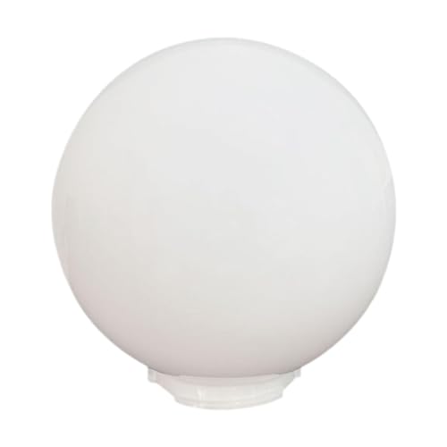 Fonowx Lampione a Globo in Acrilico, Copertura a Sfera per Apparecchi di Illuminazione da Giardino, 300mm