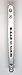 Gordon Glass® Sliding Glass Patio Door Lock, Mortise Type, 2-Point, 7-51/64