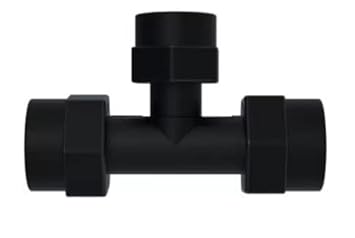 Novus Composite Multilayer Pipe Reducing Tee Ideal for hot Water Application Pipe Fittings, Heavy Duty with life time warranty Size- 1