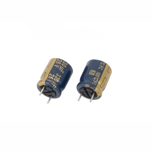 Condensateurs 25V 330uF audio haute fréquence pour circuits imprimés hifi (20PCS)