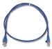 VIDEK 2996-0.5B PATCH LEAD, CAT6, BLUE, 0.5M (1 piece)