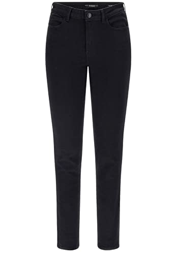 Tipologia di prodotto: PANTS GUESS Jeans 5 Tasche da Donna Marchio, Modello 1981 Skinny W2YA46D4PZ1, Realizzato in Cotone. Nero