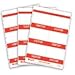 C-Line 92804 Badge Inserts, Visitor Style, 240 per Box