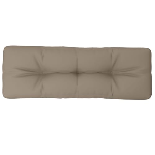 Lumanois Cojín para sofá de palets de Tela Gris taupé 120x40x12 cm,Casa y jardín,Decoración,Cojines para sillas y sofás,2.25kg-360631