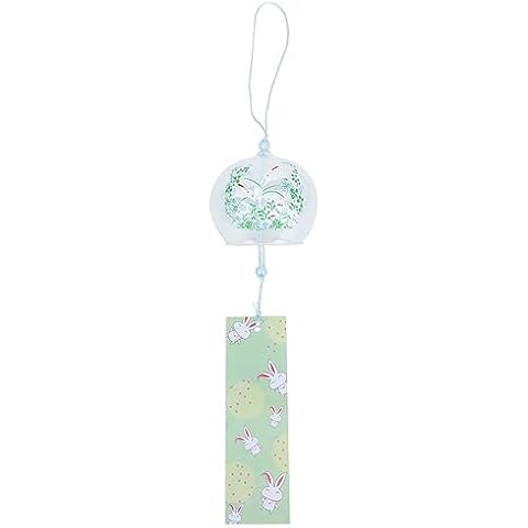 Japanese Glass Wind Chime for Outdoor Decor Cover