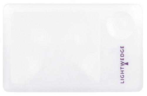 2 Pack Wallet Magnifiers 2X Magnification with Protective Sleeves