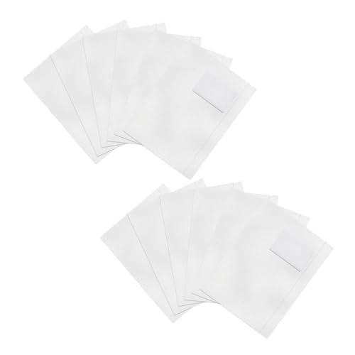 SKISUNO 100 piezas Aluminio y Almohadillas de Algodón para Quitar Esmalte de Uñas Gel sin Olor y Delicado para Uso Casa y Salón Profesional