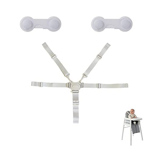 Fitzulam 5-Punkt Sicherheitsgurt Schnallen - Kinderwagen Gurt Clip 25mm Kunststoff