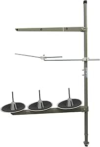 INDUSTRIAL SEWING MACHINE THREE SPOOL THREAD STAND (THREE THREAD) FOR INDUSTRIAL SEWING MACHINE PACK OF 1