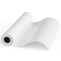 Translucent Tracing Paper Roll - 46m x 61cm (150.9 ft x 24\") - 80 GSM Large Roll of Flipchart Paper, Sketching for Drawing, Pattern Paper for Dressmaking, Sewing, Drawing for Kids