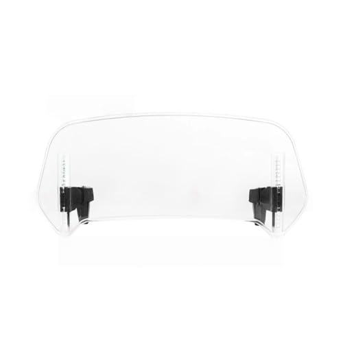 Becquet réglable universel et extension de pare-brise de moto pour bulle d'origine