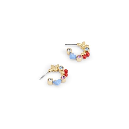 COACH Womens Signature Charm Huggie Earrings2