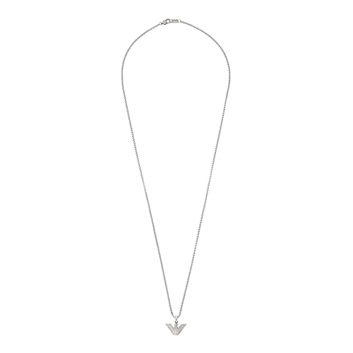 Image of Emporio Armani Stainless Steel Pendant or Chain Necklace for Men