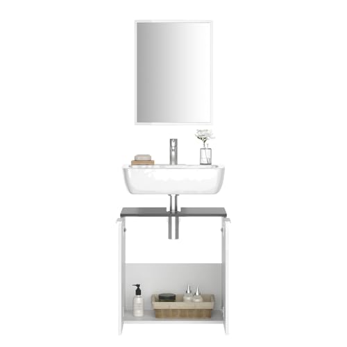 Vicco Set Mobili Bagno Bianco 2 Parti - 6