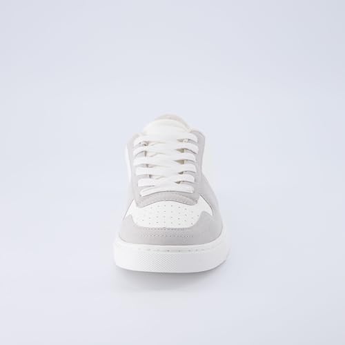 CUSHIONAIRE Women's Trophy lace up Sneaker +Comfort Foam, Wide Widths Available3