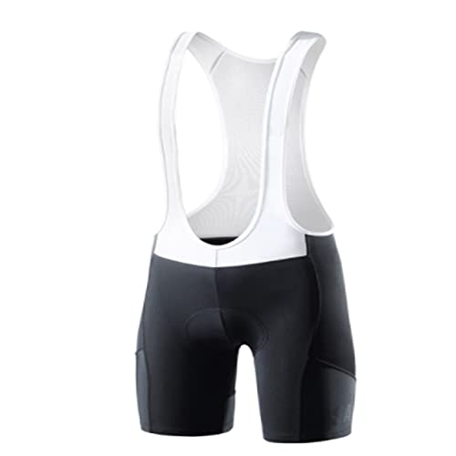 MITINGER Pantalones Cortos de Ciclismo Pantalones Cortos de Babero de Ciclismo de Verano MTB MTB Pantalones de Babero de Bicicleta Transpirable Secado rápido reflexivo(A,3XL)