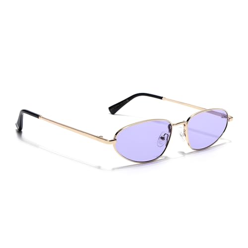 Image of Voyage UV Protected Oval Sunglasses for Men & Women