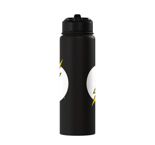 Image of The Flash Logo Stainless Steel Insulated Water Bottle