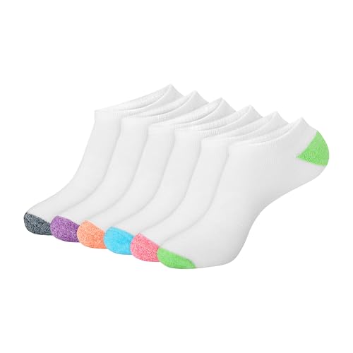 Image of Hanes Women's 6-Pair Comfort Fit No Show Socks