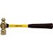 Engineers Ball Peen Hammers - 1/4 lb ball peen hammerw/fbg. handle