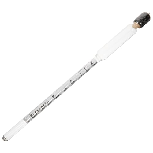 HAWILLOSCH Glass Mud Hydrometer Precise Liquid Meter for Petroleum and Sulfur Compound 70 Baume Range