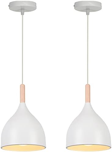 Mengjay Suspension Luminaire Vintage E27 Industrielle en Métal Lampe