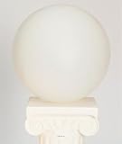  Artif-déco-mag.com - Boule lumineuse blanche int/ext en polyethylene D 40 cm