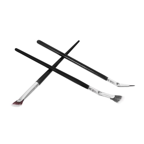 Vaguelly 1 Set Eyelash Brushes Fan Shape Mascara Brush for Lashes Precision Makeup Applicator Tool
