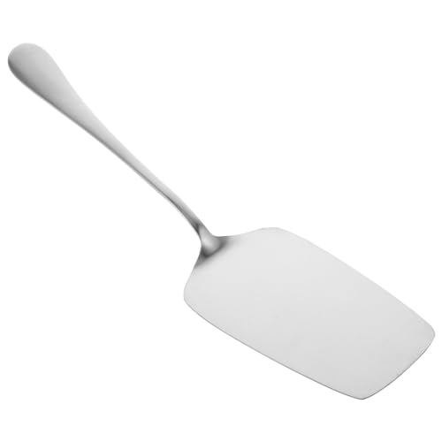 SOLUSTRE Stainless Steel Cake Server Spatula with Extended Handle Wedding Cake Serving Tool and Pie Server for Parties and Celebrations 11.41In Cutter