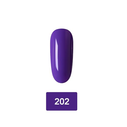 Image of SHILLS PROFESSIONAL Uv /Led Soak Off Glossy Finish Nail Polish Nail Art Nail Polish Color Shade 202, 15 Ml