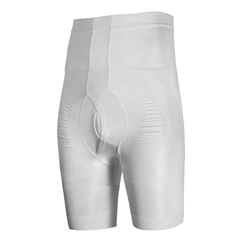 Pantalones Cortos Ajustados con Control de Abdomen para Hombre, cinturón Moldeador de Cintura elástica, Ropa Interior Moldeadora de Muslos y Caderas.