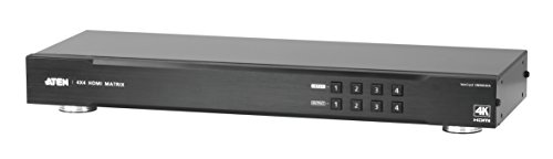 Amazon | ATEN 4入力4出力HDMIマトリックススイッチャー（4K 30p対応