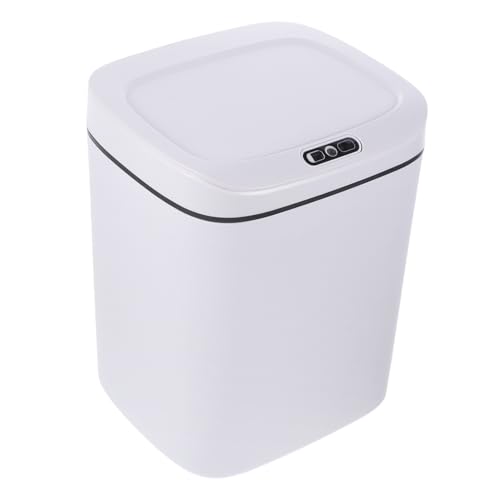 Caneca de basura rectangular con sensor de movimiento miniatura 1