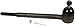 Proforged 104-10379 Greasable Front Left Inner Tie Rod End - Power Steering
