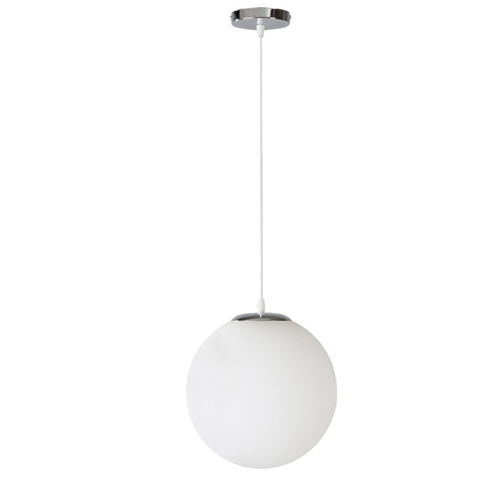 Luz colgante de vidrio redonda E27 para iluminar tiendas de ropa 8