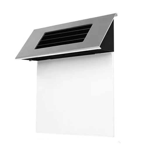 Zambuph per numero civico solare da parete in acciaio inossidabile per numero civico da parete 55 cm Insegna luminosa a LED solare