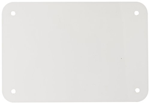 Plaques en aluminium BBP85 Brady Y48605 résistantes aux intempéries pour marquage