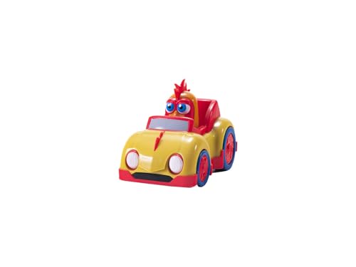 BANDAI La Granja De Zenón Vehículos de Juguete a Rodar Gallo Bartolito, 12 cm, Educativo y Divertido para Niños, Promueve la Imaginación y el Juego Creativo, Materiales de Calidad