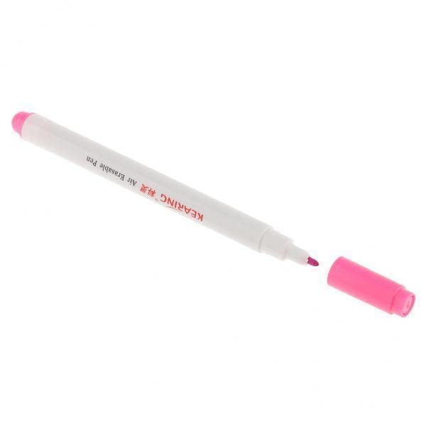 6xAir/Water Erasable Pen Vanishing Fabric Marker Pink 1mm Air Erasable Pen | Crafts | Sewing | Other Sewing-image-25